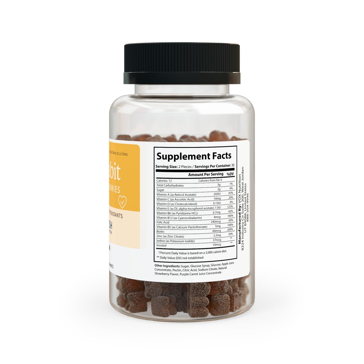 Multivitamin Gummies for Adults (60 Gummies)