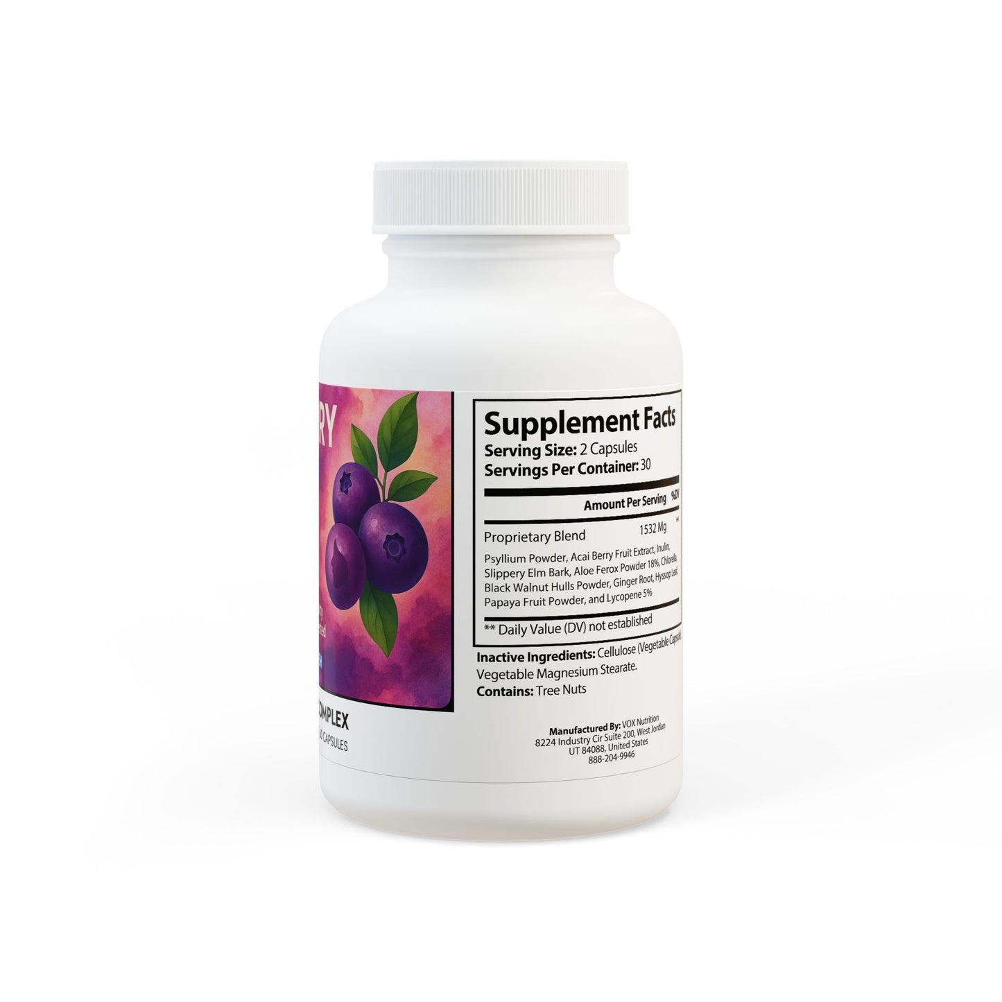 Acai Berry Complex Supplement (60 Capsules)