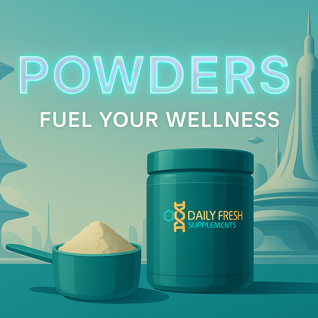 Daily Fresh Life Powders – Mixable Energy, Recovery & Wellness