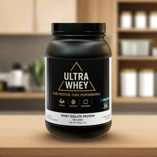 Whey Isolate Protein Supplement (907g, 2lb)