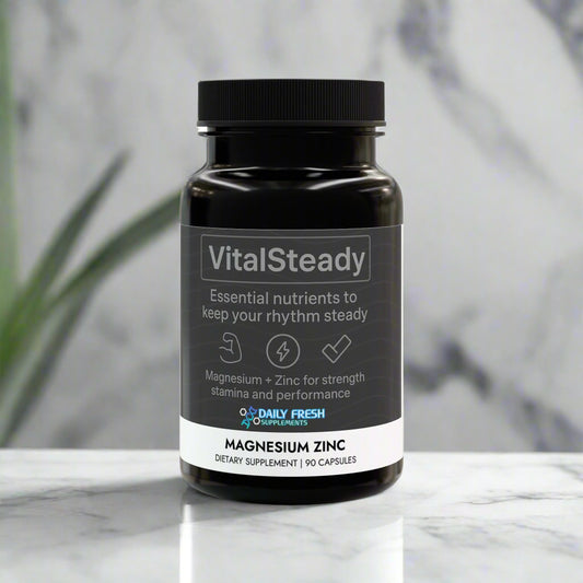 Magnesium Zinc Supplement (90 Capsules)