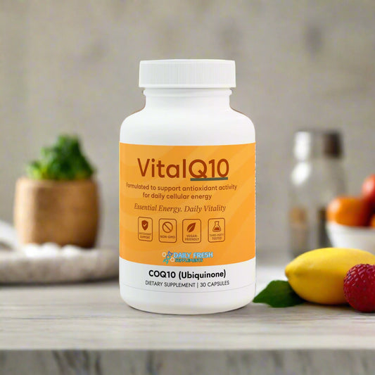 CoQ10 (Ubiquinone) Supplement (30 Capsules)